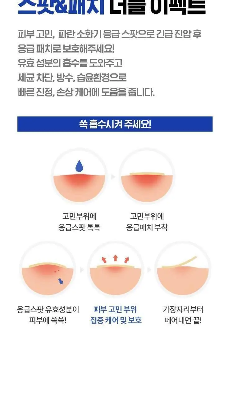 [트러블패치/기획] 아이소이 아크니 닥터 응급패치 60매&응급스팟 2ml 기획 상세페이지 4